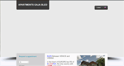 Desktop Screenshot of apartments-bled.si